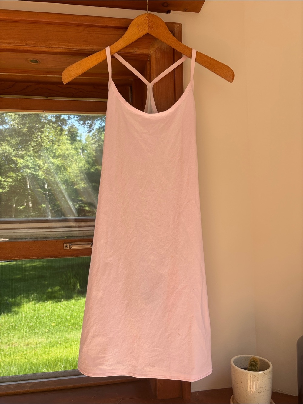 Outdoor Voices Original Exercise Dress in Pale Pink